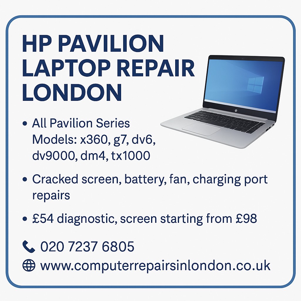 HP Pavilion repair services 